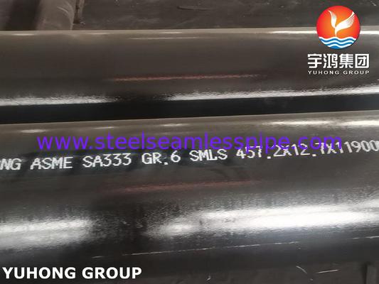 ASTM A333 Gr.6 ống hợp kim liền mạch cho hệ thống làm lạnh công nghiệp lớn