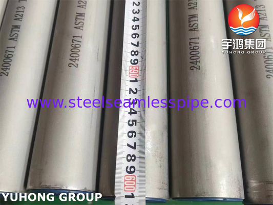 ASTM A213 TP347 ống không may thép không gỉ UNS S34700 ống trao đổi nhiệt