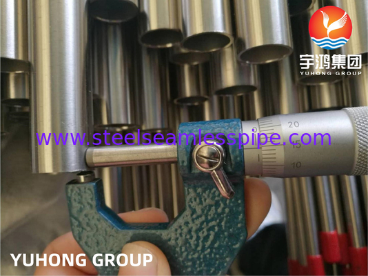 Ống sáng ASME SA213 TP321 BA cho nhiệt độ cao trong ngành thực phẩm và dược phẩm