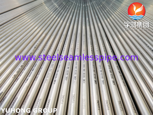 ASME SB338 UNS R50400 Tiêu chuẩn 2 ống thép hợp kim titan cho máy ngưng tụ và trao đổi nhiệt