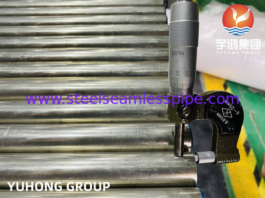ASTM B167 UNS N06600 ống hợp kim niken liền mạch Inconel 600 ống trao đổi nhiệt