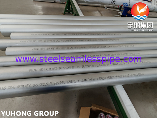 ASTM A790 S32205 ống thép không gỉ képlex cho ngành công nghiệp khí dầu
