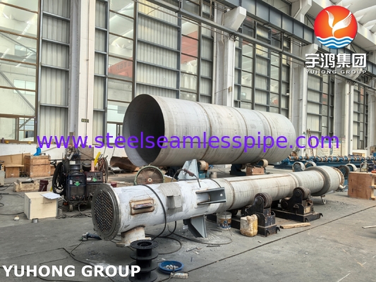 ASME VIII-1 Bộ trao đổi nhiệt dạng chữ U bọc UNS N06600 cho quy trình Chlor-Alkali NACE MR0175​