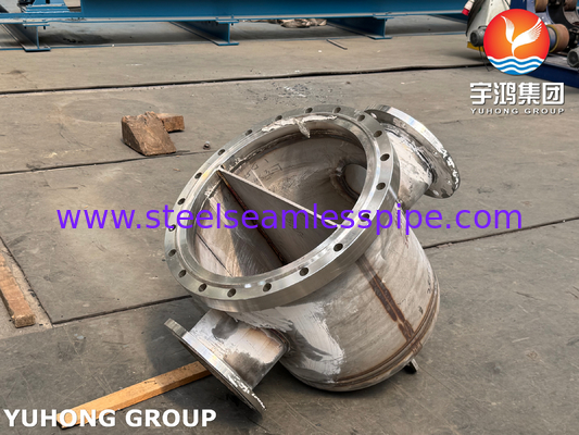 ASME VIII-1 Bộ trao đổi nhiệt dạng chữ U bọc UNS N06600 cho quy trình Chlor-Alkali NACE MR0175​