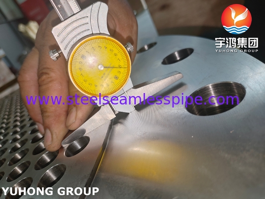 Tấm đục ống thép không gỉ ASTM A182 F316Ti Chống ăn mòn, Chống hóa chất và xói mòn nước biển