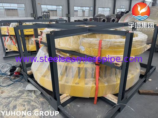 Đồ gá thử thủy lực bằng thép carbon SA266 GR2 cho bộ trao đổi nhiệt dạng ống chùm, tuân thủ NACE MR0175