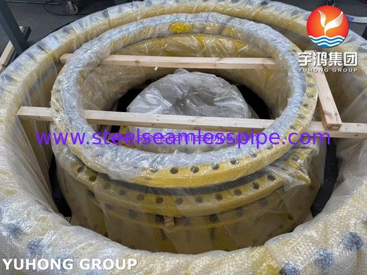 Đồ gá thử thủy lực bằng thép carbon SA266 GR2 cho bộ trao đổi nhiệt dạng ống chùm, tuân thủ NACE MR0175