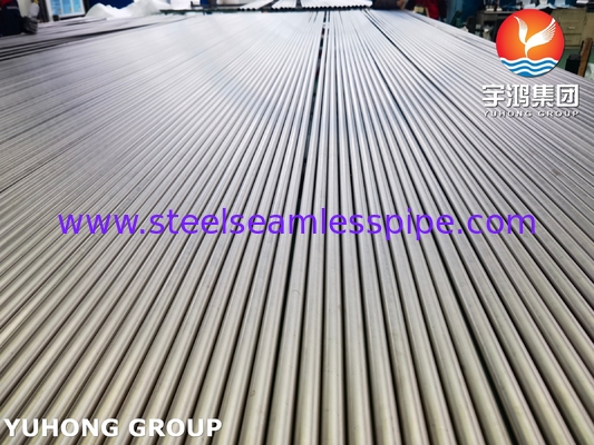 ASME SB338 UNS R50400 ống titan liền mạch cho máy ngưng tụ và máy trao đổi nhiệt