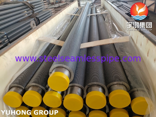 ASTM A335 P9 Sắt hợp kim HWF Fin Tube cho nhà máy điện