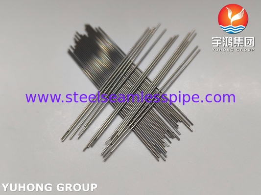 Ống kim tưới SUS304 cho điều trị ống tủy, Đầu khía vát một nửa, 27G