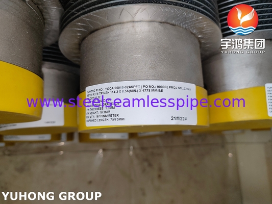 Ống vây đặc HFW ASTM A376 TP347H dùng cho bộ trao đổi nhiệt