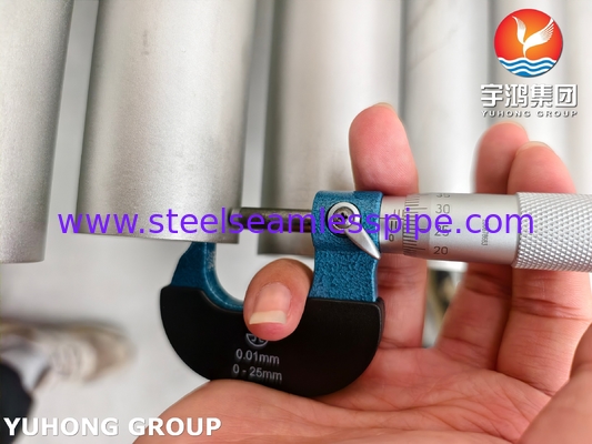 ASTM A790 S32205 Bụi thép không gỉ hai mặt liền mạch có độ bền cao chống ăn mòn cho các ứng dụng ngoài khơi