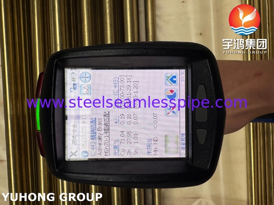 Chống nước biển ASTM B111 C44300 ống U-Bend Nhà cung cấp trao đổi nhiệt