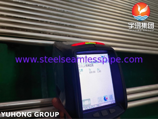 ASME SB338 R50400 SMLS Titanium Bright Tube cho máy trao đổi nhiệt và kỹ thuật hàng hải