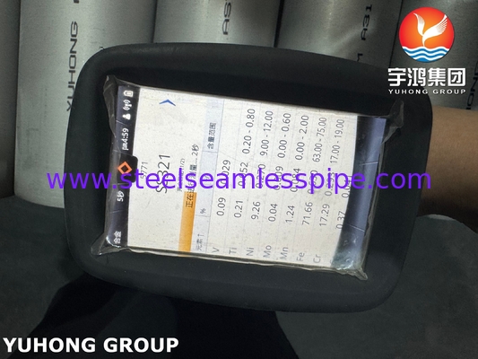 ASTM A312 TP321 UNS 32100 Bụi không thô cho lò