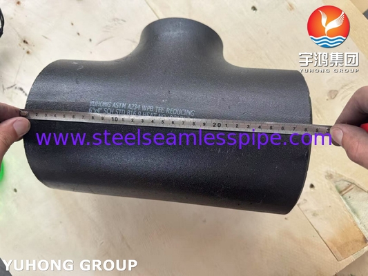 Phụ kiện thép carbon ASTM A234 WPB, chữ T giảm, hàn đối đầu B16.9