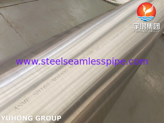 ASTM SB163 N04400 Seamless Pipe Monel 400 EN10204 3.1 Certified