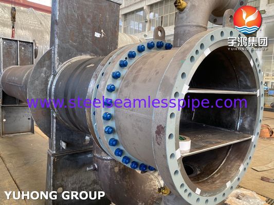Máy trao đổi nhiệt máy ngưng tụ chân không giai đoạn thứ hai được chứng nhận bởi ASME cho đơn vị tinh chế dung môi dầu bôi trơn