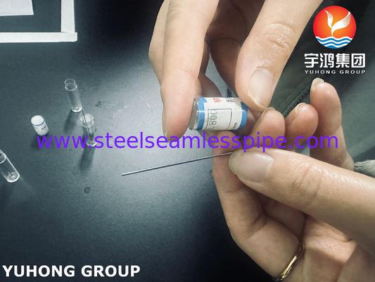 Ống mao dẫn thép không gỉ SS304 được thiết kế chính xác 1.1MM dùng trong y tế ISO9626