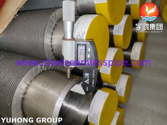 Ống ASTM A376 TP347H với CS Fin HFW Fin Tube, Giải pháp chống nhiệt chuyên nghiệp