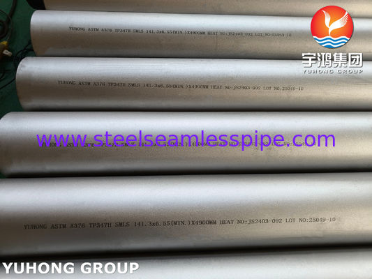 Ống thép không gỉ Austenitic liền mạch ASTM A376 TP347H cho dịch vụ nhiệt độ cao của nhà máy điện​