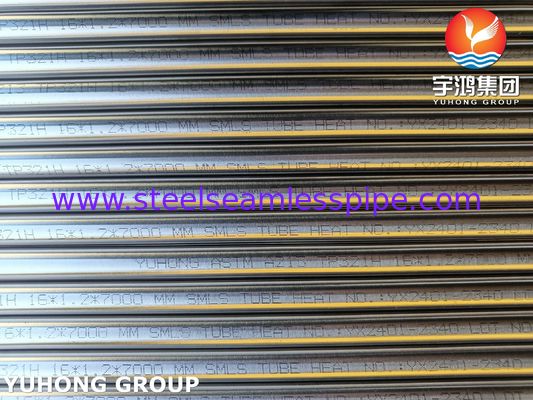 Ống thép không gỉ liền mạch ASTM A213 TP321H dùng cho nồi hơi và bộ trao đổi nhiệt