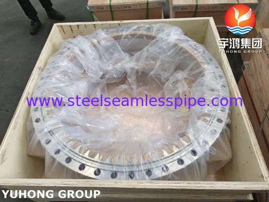 ASTM A182 F310 WN RTJ Face Stainless Steel Pipe Forged Flange cho nhà máy hóa dầu và điện