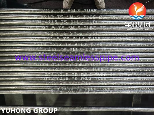 ASTM A213 T5 Alloy Steel Seamless Tube Chromium Molybdenum Steel for High Temperature Service