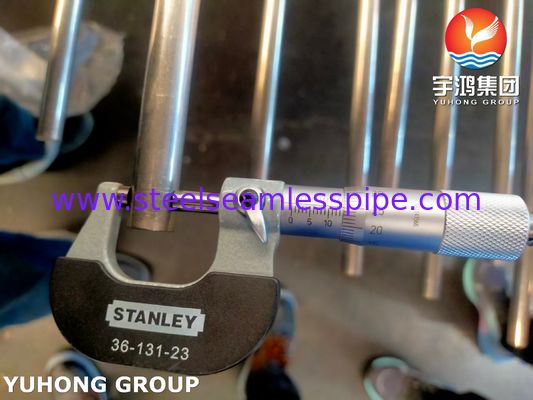 ASME SB163 N02201 Ống ngưng tụ và ống trao đổi nhiệt liền mạch hợp kim niken