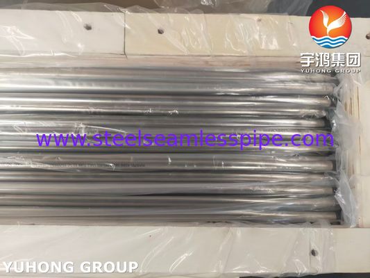 ASME SB163 N02201 Ống ngưng tụ và ống trao đổi nhiệt liền mạch hợp kim niken