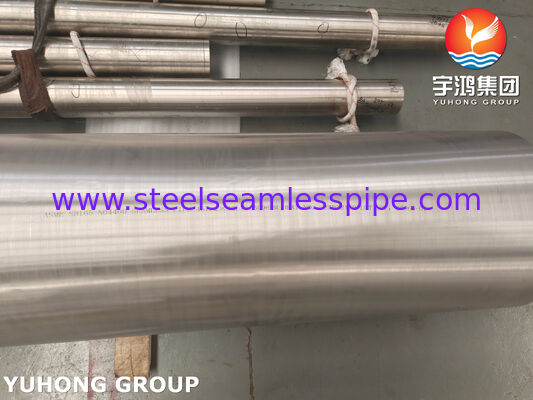 SME SB163 UNS N04400 Nickel Copper Alloy Seamless Tube Excellent Corrosion Resistance for Marine & Chemical Applications
