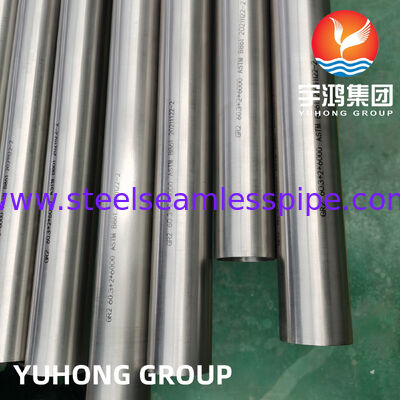 ASTM B861 Gr.2 / UNS R50400 ống không may Titanium ống chống ăn mòn