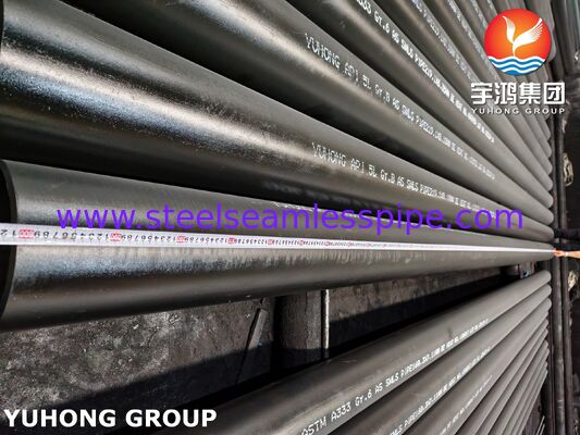 ASTM A333 Gr. 6 ống ống không may thép cacbon cho ống trao đổi nhiệt nhiệt độ thấp