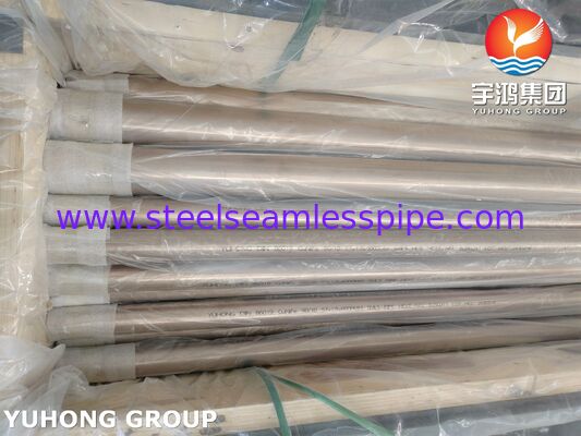 DIN 86019 CuNiFe 90/10 (C70600) Nickel Copper Alloy Steel Seamless Pipe