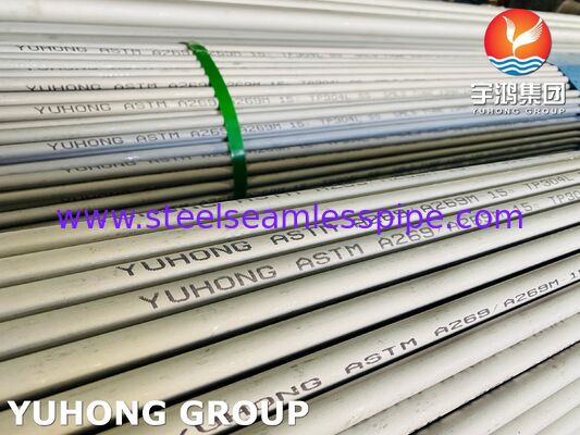 ASTM A269 TP304L / 03Х18Н11 ống thép không gỉ liền mạch cho dịch vụ ăn mòn