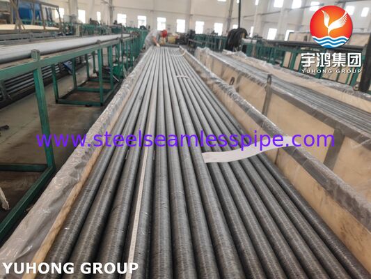 Ống cánh nhúng bằng thép carbon ASME SA209 với cánh AL1060 cho bộ trao đổi nhiệt