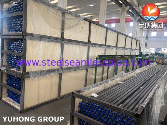 Ống cánh nhúng bằng thép carbon ASME SA209 với cánh AL1060 cho bộ trao đổi nhiệt