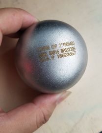 Chiếc mũ cuối ASTM A815 UNS S32205 2205 Duplex thép không gỉ Buttweld phù hợp để khử muối