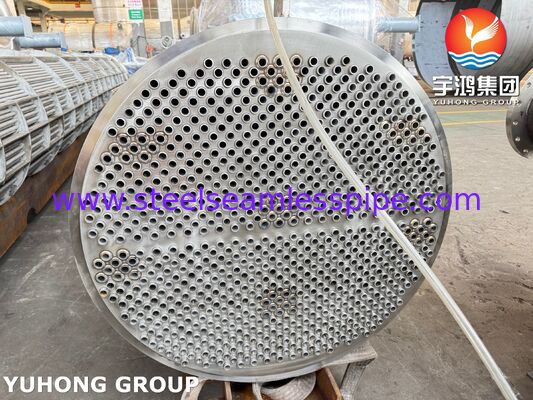 Bó ống trao đổi nhiệt bằng thép không gỉ ASME SA213 TP316L với thiết kế chống ăn mòn để thay thế trực tiếp lõi