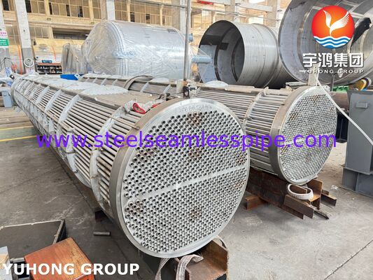 Bó ống trao đổi nhiệt bằng thép không gỉ ASME SA213 TP316L với thiết kế chống ăn mòn để thay thế trực tiếp lõi