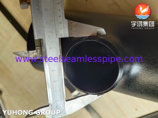 Cút nối thép carbon ASTM A234 WPB, chữ T thu nhỏ, hàn giáp mối