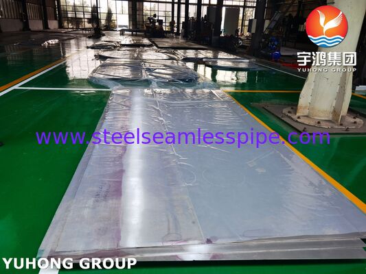 Tấm ốp thép bọc titan SA516 Gr 70 với lớp kết hợp nổ Gr.2