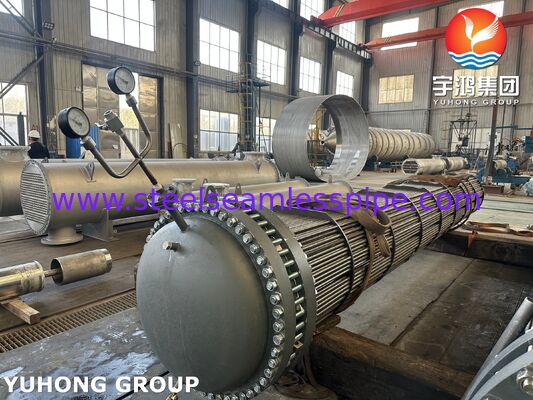 Bó ống chùm trao đổi nhiệt SA350 LF2 CL1 Tấm ống SA334 Gr.6 Ống uốn chữ U