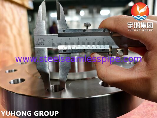 Mặt bích thép hợp kim niken Monel 400 ASTM B564 N04400 rèn, mặt nhô lên