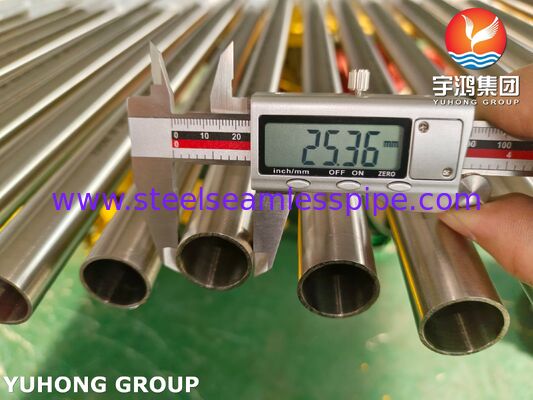Ống thép không gỉ ASTM A270 TP304 ủ sáng liền mạch vệ sinh cho ngành chế biến thực phẩm