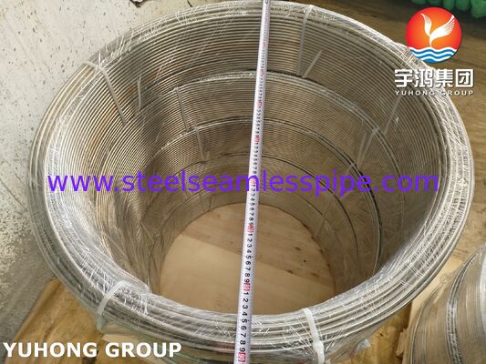 Ống cuộn ủ sáng bằng thép không gỉ ASTM A269 TP316 / TP316L cho môi trường có khả năng ăn mòn