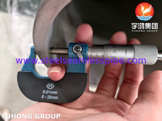 ASTM A312 S30815 253MA ống không thắt thép không gỉ