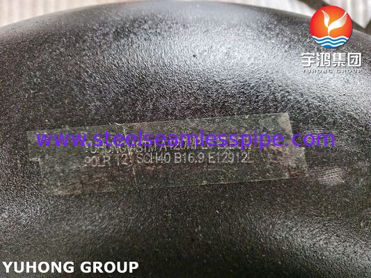 ASTM A420 WPL6-S 90 ° Long Radius Elbow Wrought Carbon Steel Cho Dịch vụ Nhiệt độ thấp