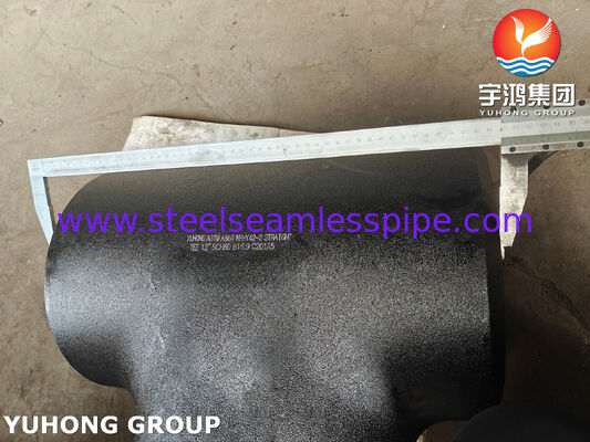 ASTM A860 WPHY42-S Equal Tee Phòng hàn chân thép cường độ cao cho hệ thống đường ống áp suất cao