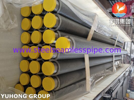 A335 P9 HFW ống có vây cho máy trao đổi nhiệt nhiệt độ cao Vây thép carbon